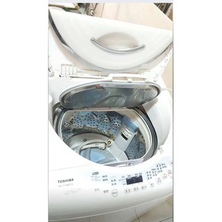 二手洗衣機 toshiba洗衣機 10公斤日製(洗脫烘)洗衣機 東芝 AW-V10SBT(W)