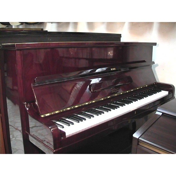 日本YAMAHA中古鋼琴批發倉庫 公主型棗紅色中古鋼琴大批發  另回收中古樂器 二手鋼琴