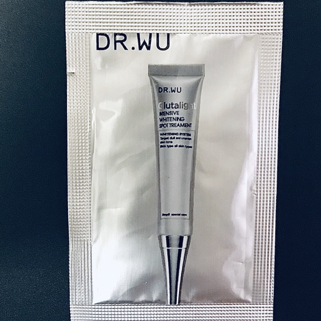 《Dr. Wu》潤透光密集淡斑精華✖️角鯊潤澤修復精華 2ml 體驗包