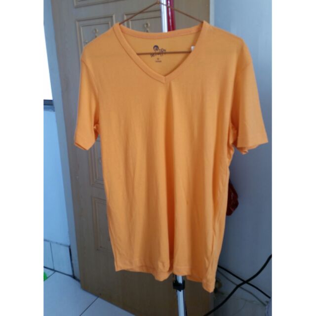 全新bossini 短袖橘色T恤