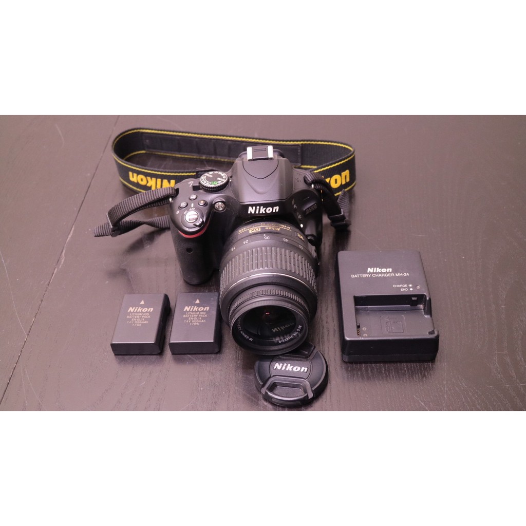 Nikon D5100 Kit 組 數位單眼相機 + 鏡頭 18-55mm + 兩顆電池