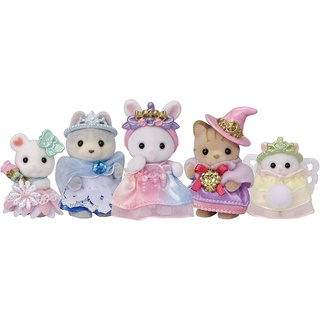 全新 現貨 Sylvanian Family 森林家族 嬰兒 寶寶 童話 公主 5入 人偶組 套組