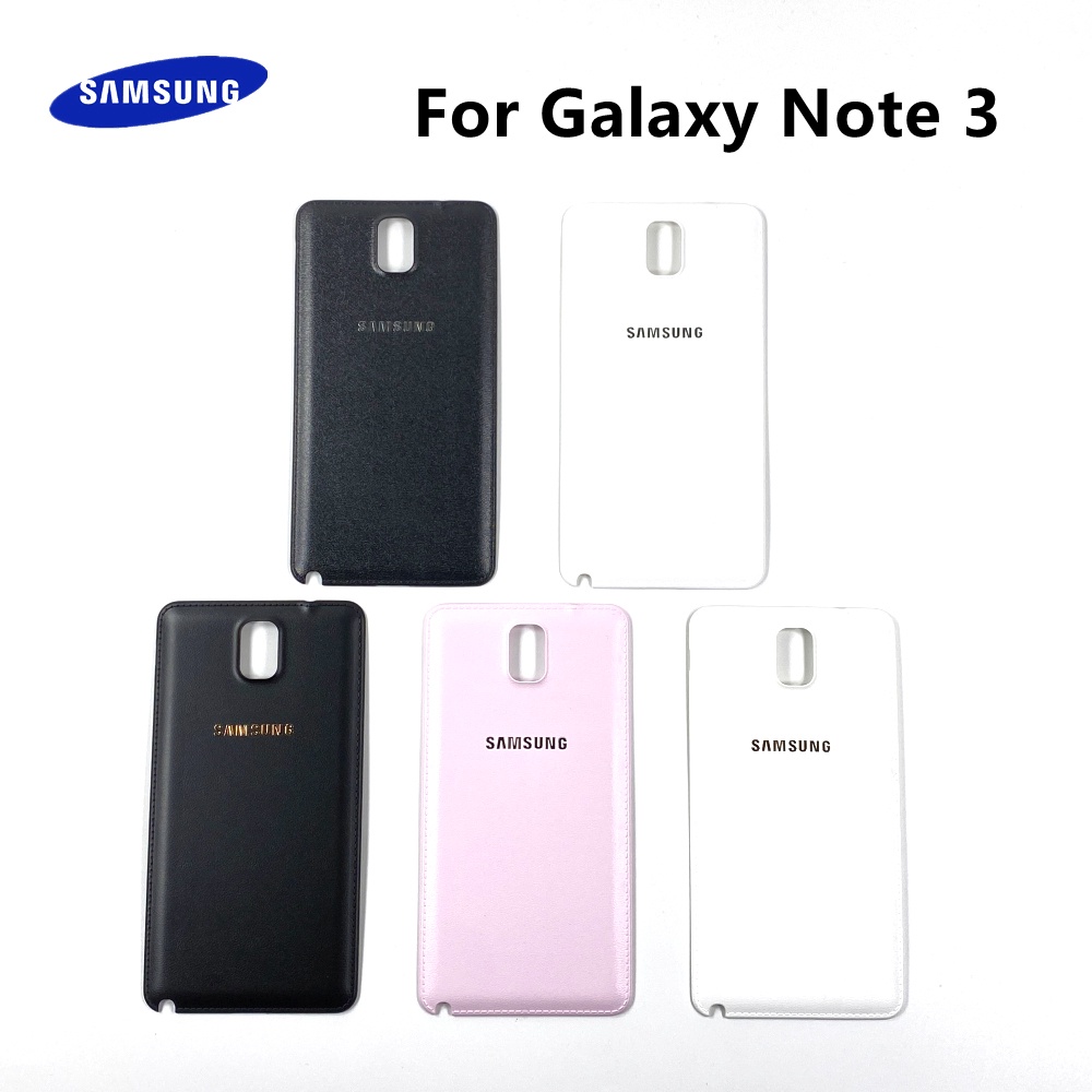 SAMSUNG 適用於三星 Galaxy Note 3 N900 N9005 後蓋電池蓋後門外殼 NOTE3 外殼外殼塑