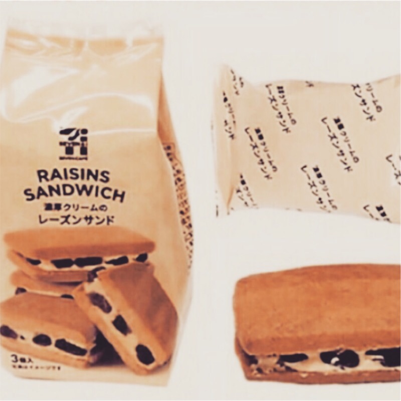 預購ing 日本7 11限定媲美六花亭萊姆葡萄奶油夾心餅乾3入 12 2回台當天快速 寄出 蝦皮購物