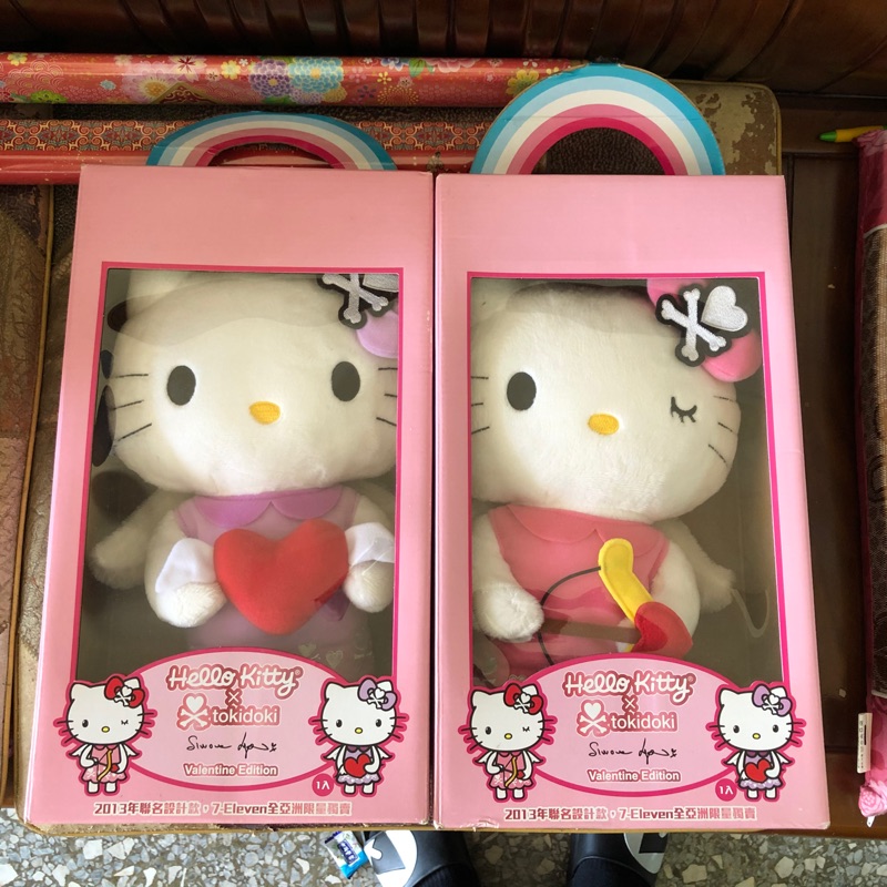 出清7-11 Hello Kitty tokidoki聯名設計款娃娃