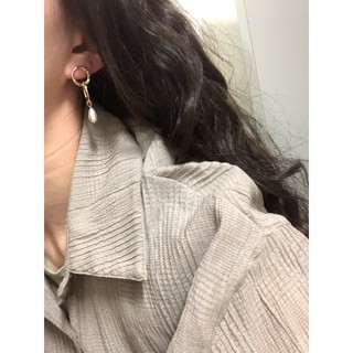 【A WEN】純手作耳環/永遠最愛珍珠耳環