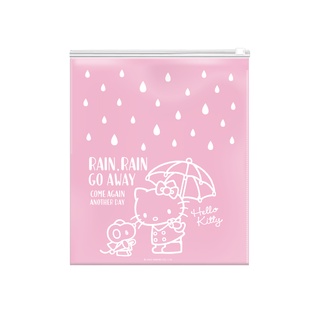 【Hello Kitty】夾鏈袋(下雨款)