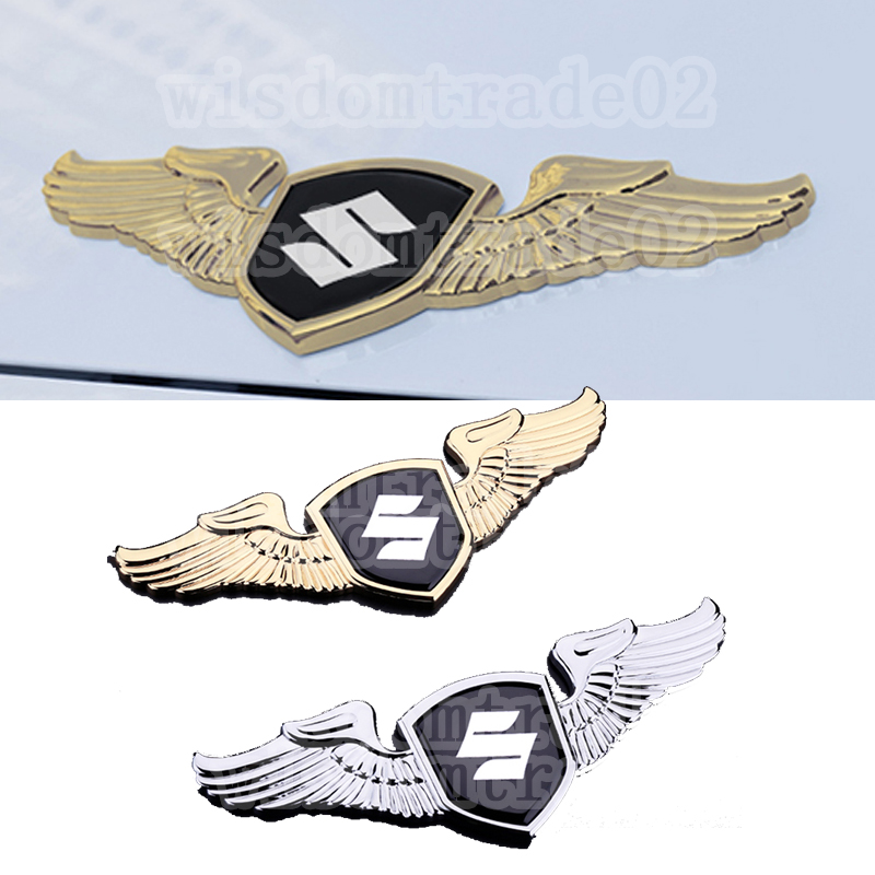 SUZUKI 鈴木 Swift SX4 Cross 汽車標誌前罩發動機罩貼紙汽車金屬 3D 標誌徽章