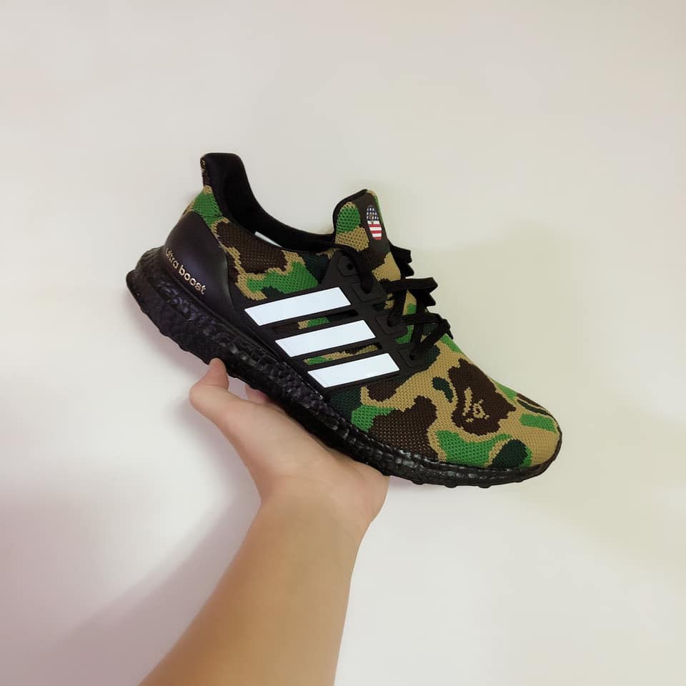 BAPE x adidas Ultra Boost F35097 猿人 迷彩 聯名 現貨