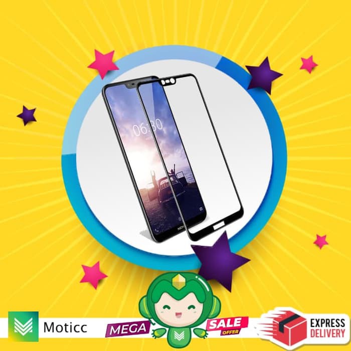 NOKIA Imak 高級鋼化玻璃諾基亞 6.1 PLUS X6 FULL COVER PRO PLUS
