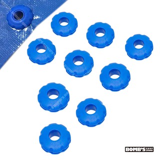 【立達】臺灣製 塑膠帆布眼扣12mm 10入裝 藍色 免用帆布打孔器和帆布扣鉗 雞眼扣【H13】