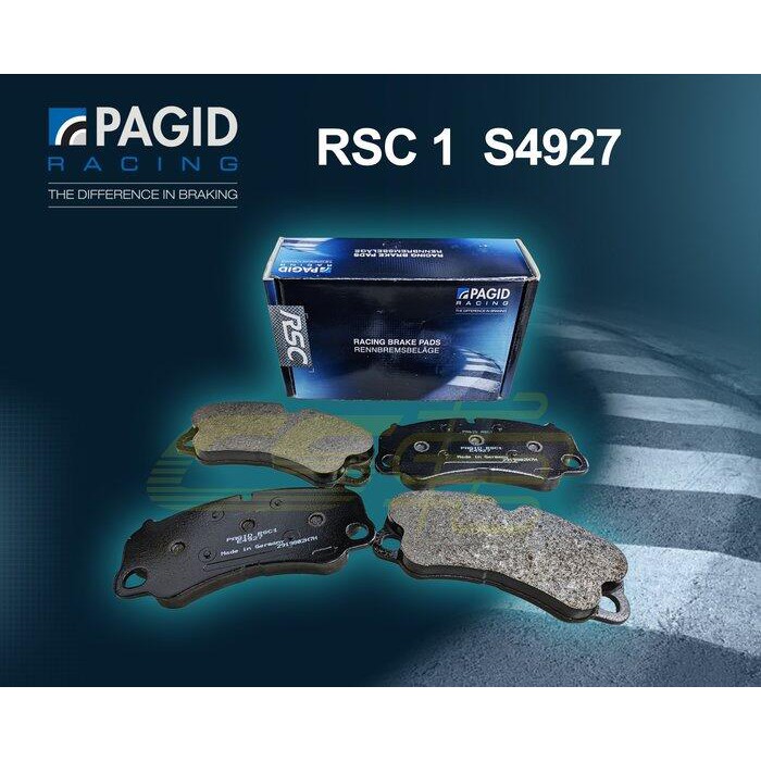 【PAGID】 前 4927  RSC系列 保時捷 981 Cayman GT4  來令片 陶盤 – CS車宮
