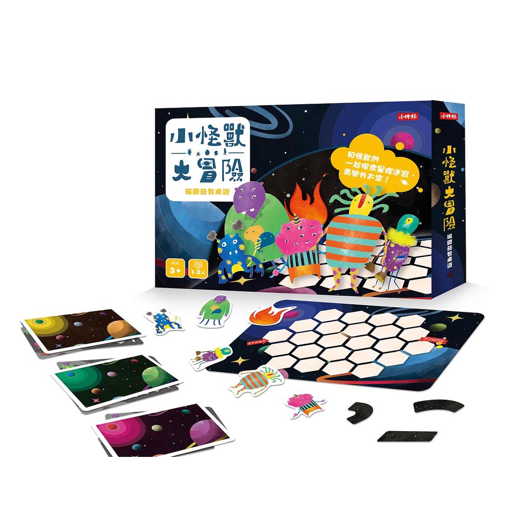 小怪獸大冒險 磁鐵益智桌遊   eslite誠品