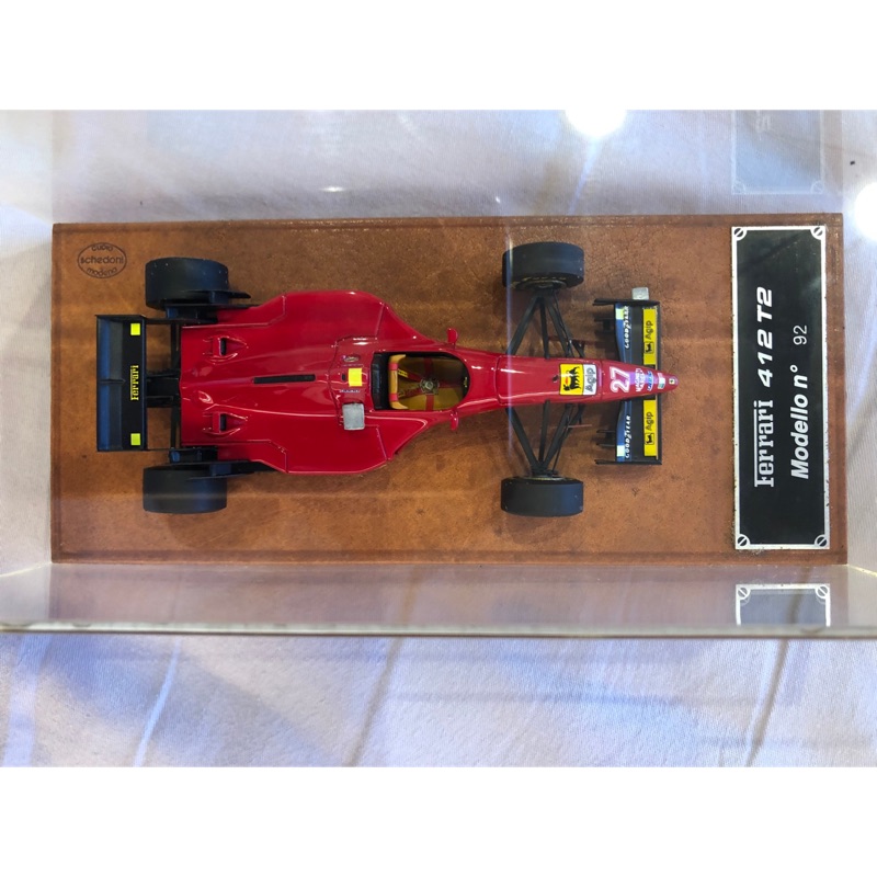 二手 義大利製 1/43 法拉利純手工模型 限量法拉利模型 法拉利模型 賽車模型 F1賽車模型 絕版法拉利模型