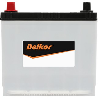 ☼ 台中電池達人 ► Delkor 電瓶 75D23R 獨特的鉛鈣合金重型鍛製板 高性能 長效壽命 55D23R