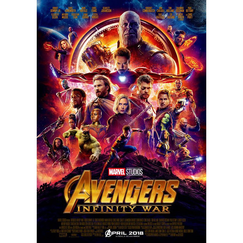 復仇者聯盟:無限之戰/Avengers: Infinity War/復仇者聯盟3 海報
