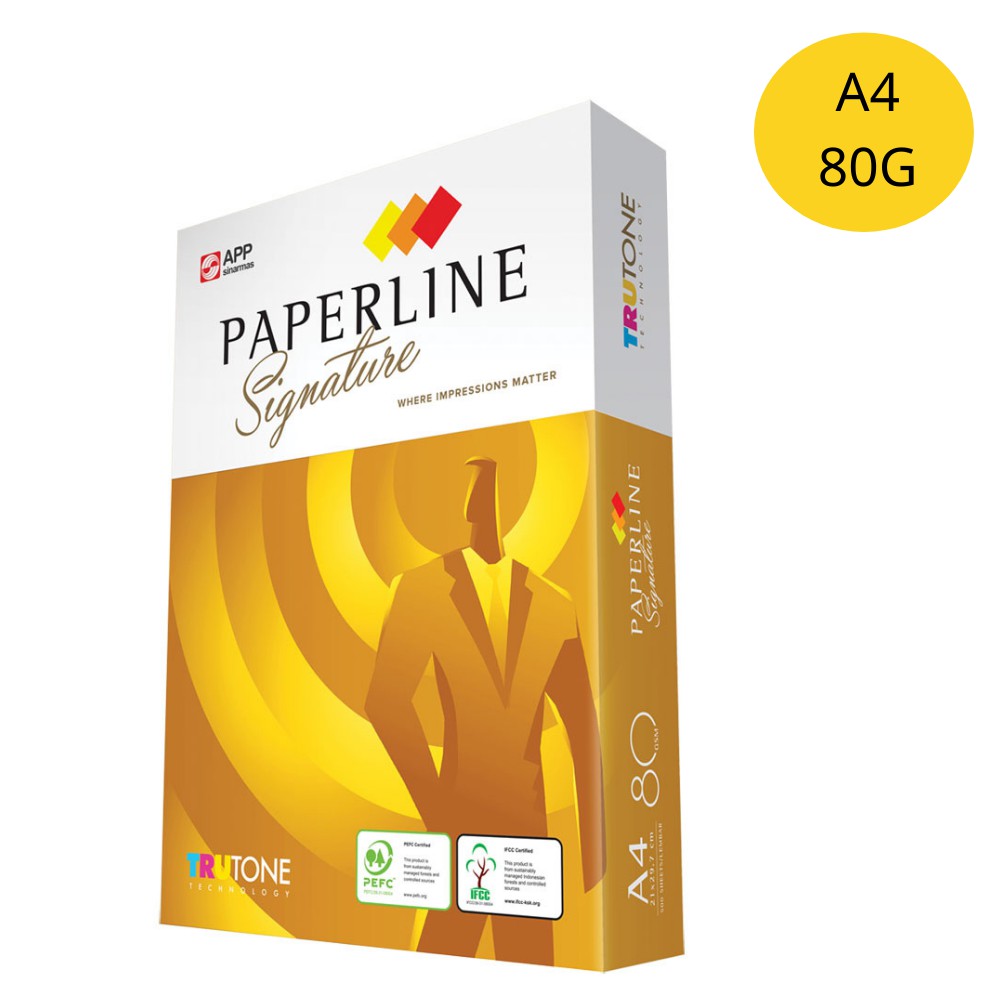 Paperline Signature頂級多功能影印紙 A4 80磅(5包/箱)