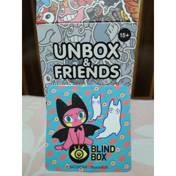 Unbox friends 3 蝙蝠貓 Badmeaw
