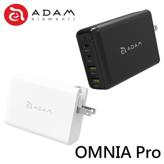 ADAM 亞果元素 OMNIA Pro 100W 快充 充電器 PD/QC Type-C 萬國 旅充 氮化鎵