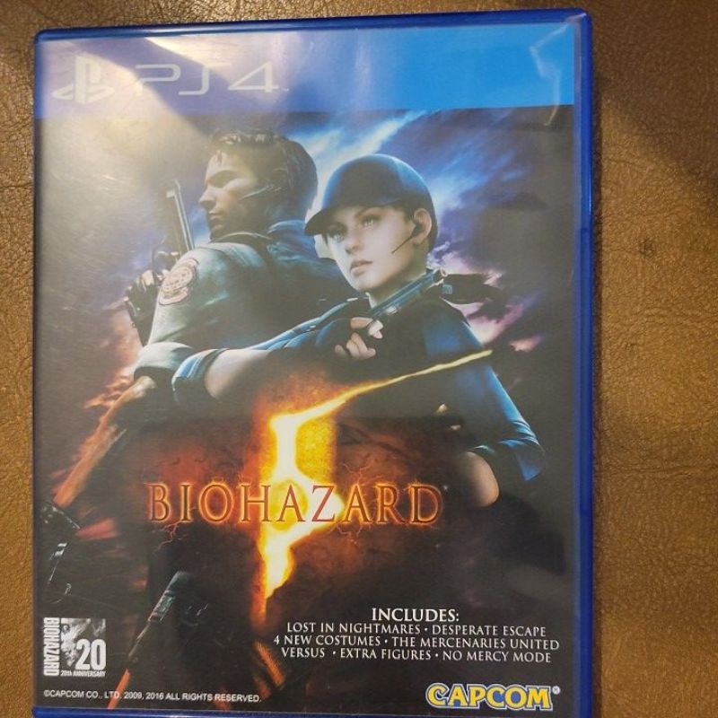 PS4 惡靈古堡5 亞洲英文版 二手品
