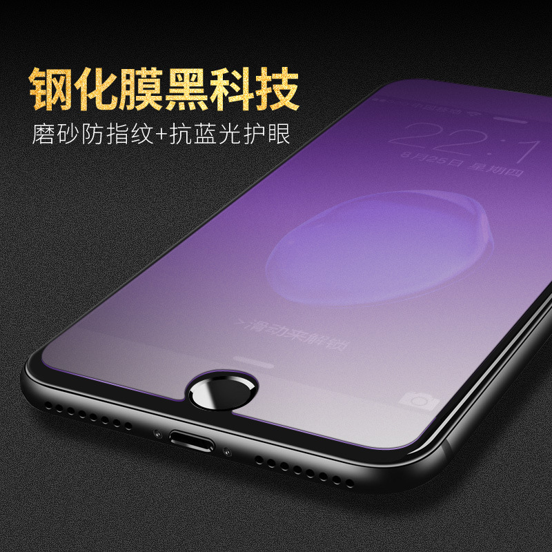 Image of 磨砂鋼化膜滿版防藍光磨砂保護貼適用於小米10T POCO M3 X3 NFC Pro 紅米 9T Note  9 Pro #3