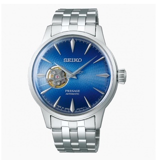 【SEIKO 精工】Presage調酒師系列機械錶-藍40.5mm 4R38-01N0U(sk037)