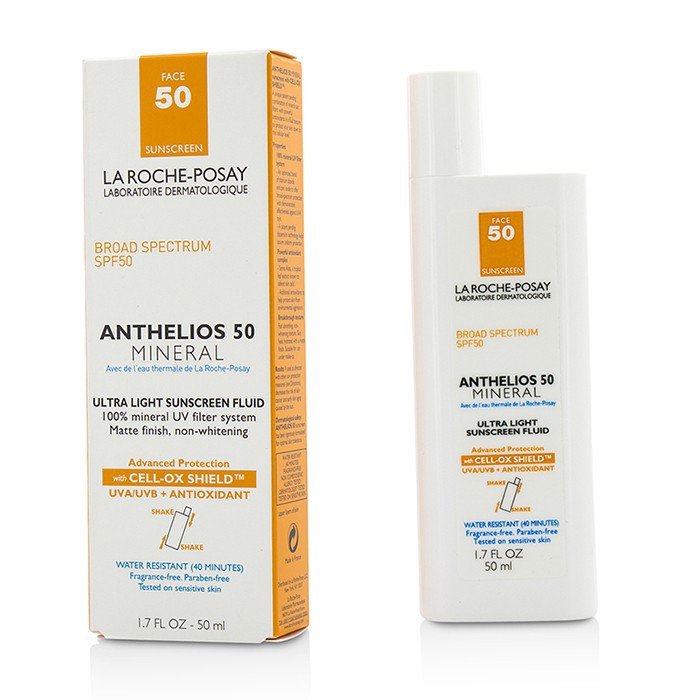 理膚寶水 - 安得利礦物輕盈防曬乳Anthelios 50 Mineral Ultra Light Sunscreen