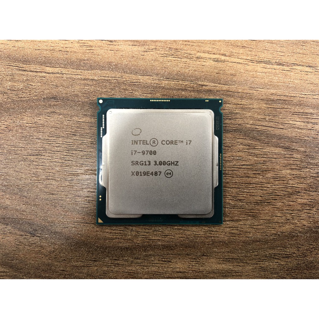 Intel 英特爾 i7-9700 i7 9700 CPU 拆機良品 正式版 附原廠全新風扇