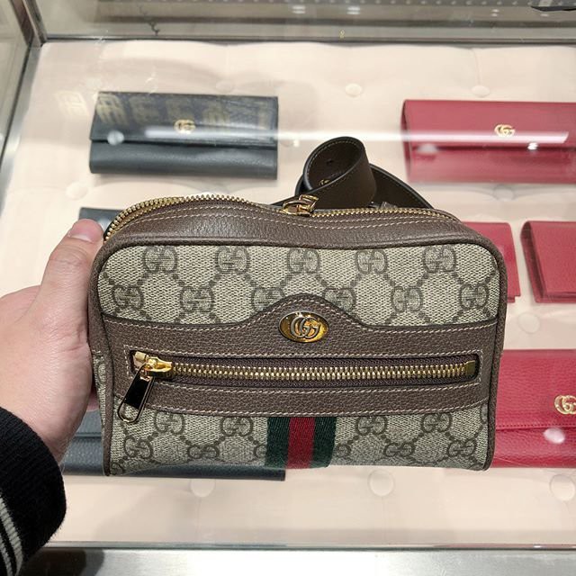 gucci ophidia gg supreme belt bag