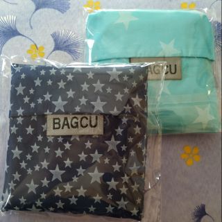 現貨 全新 BAGCU 可折疊 防水 花色 購物袋 環保袋