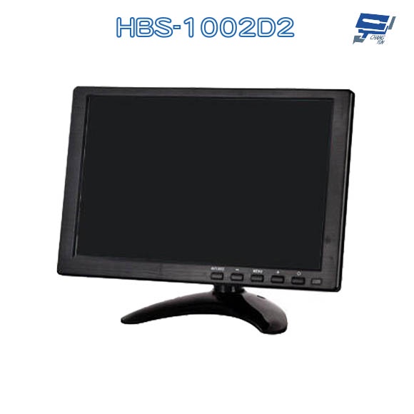 昌運監視器 HBS-1002D2 10吋 四輸入液晶顯示螢幕 HDMI VGA BNC AV