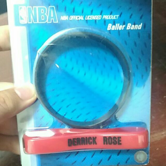 NBA Derrick Rose 運動手環 矽膠手環