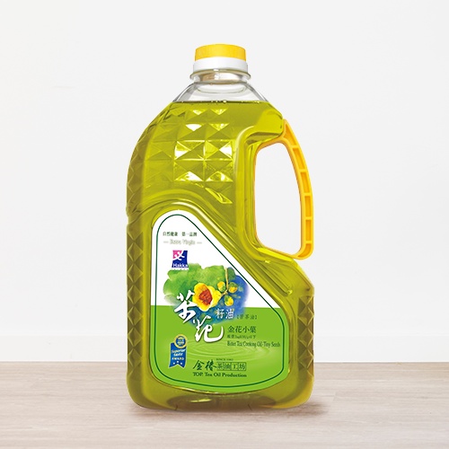 【金椿茶油工坊】金花小菓-茶花籽油1800ml