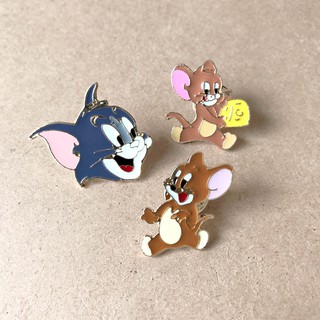 湯姆貓&傑利鼠 Tom and Jerry 金屬別針 #B8