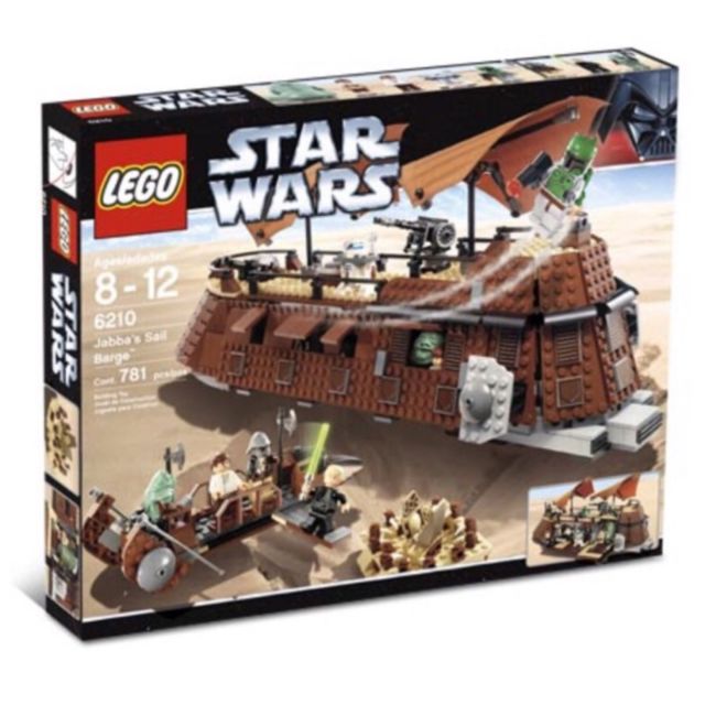 樂高 LEGO 6210 星際大戰 Jabba's Sail Barge 賈霸飛船 現貨 全新未開 lego6210