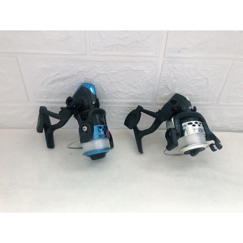❥全新 ❥現貨 釣魚捲線器 AK200 銀黑款 JM200 藍黑款