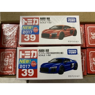 現貨新車貼Tomica no.39 奧迪Audi R8（一般+初回）