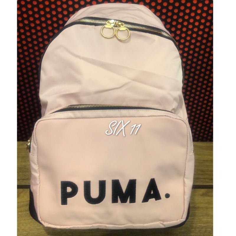 @SIX@PUMA ORIGINALS粉色 LOGO 後背包 076645-03