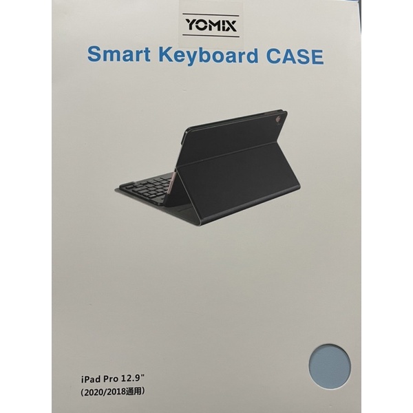 【YOMIX 優迷】IPad Pro 12.9吋 磁吸式藍牙鍵盤皮套保護組