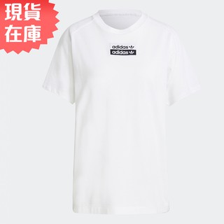 Adidas R.Y.V. 女 短袖 T恤 純棉 寬鬆 白【運動世界】H06773