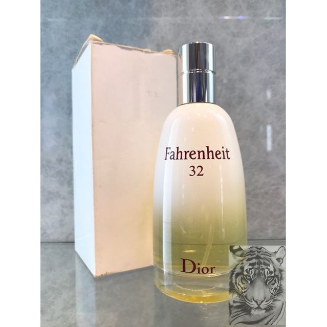 Christian Dior 迪奧fahrenheit 32 華氏溫度冰點男性淡香水100ml Tester 蝦皮購物