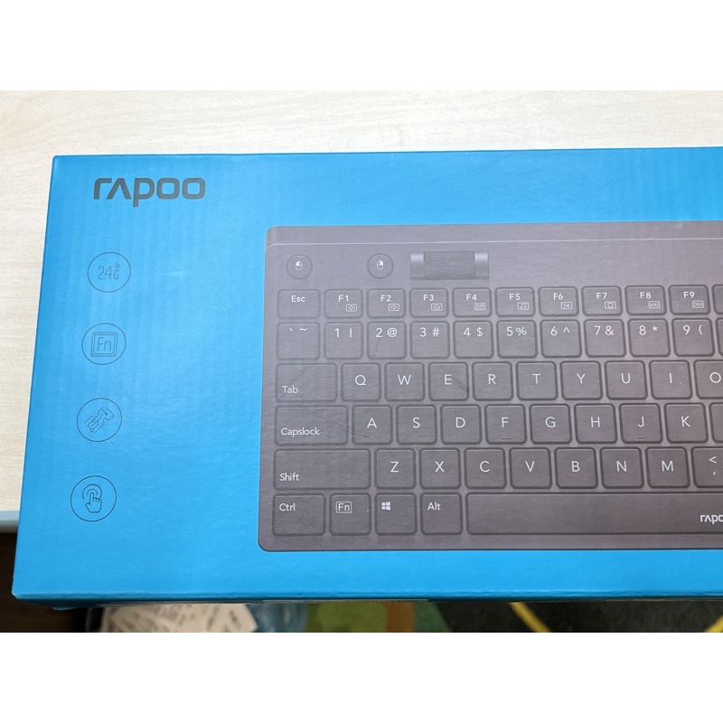 RAPOO 雷柏 K2800 無線觸控鍵盤 (內建滑鼠滾輪鍵)