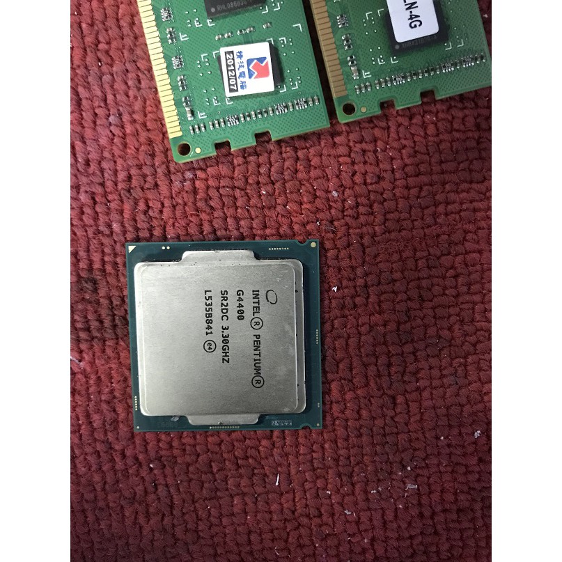 Intel® Pentium® 處理器G4400 (3M 快取記憶體，3.30 GHz)