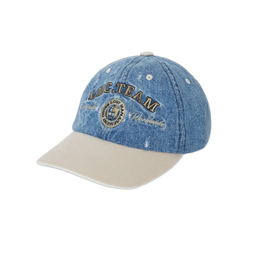 zz韓國代購🇰🇷】LMC CONTRAST STITCH CANVAS 6 PANEL CAP 帽子棒球帽 