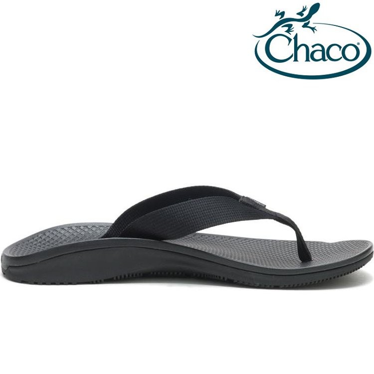Chaco Classic Flip 男款夾腳拖鞋 CH-CFM01 H407 實體黑