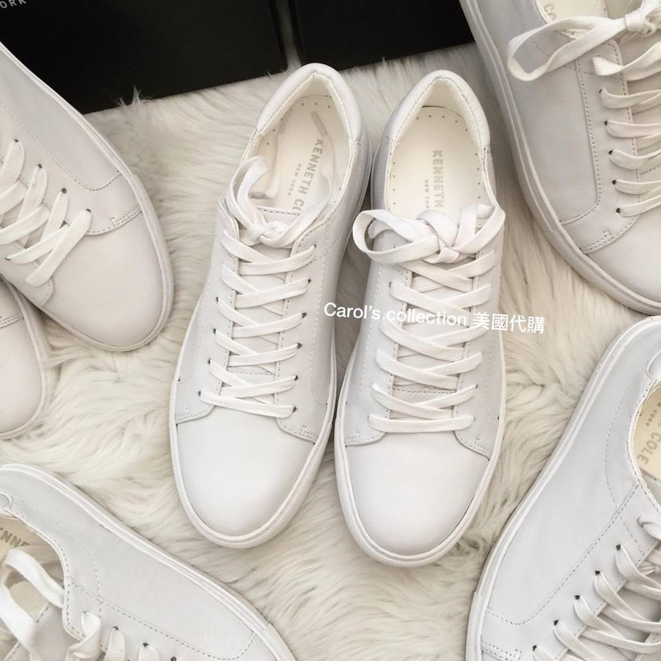 Carol美國代購 Kenneth Cole Kam 系列小白鞋olivia Palermo 同款 蝦皮購物