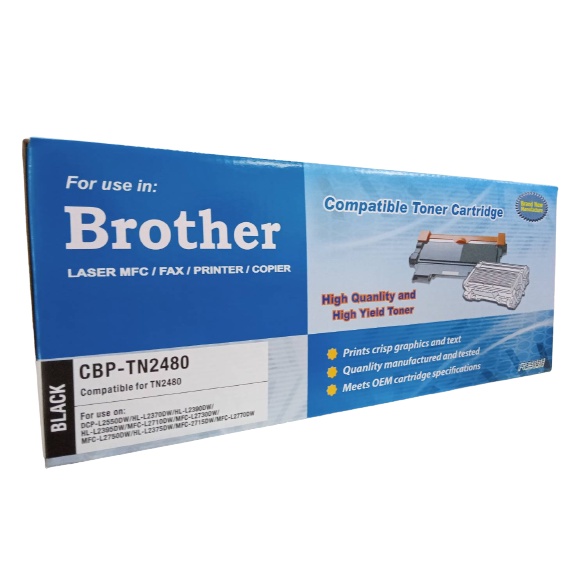 Brother TN-2480 (副廠)高容量 黑色 碳粉匣/碳粉