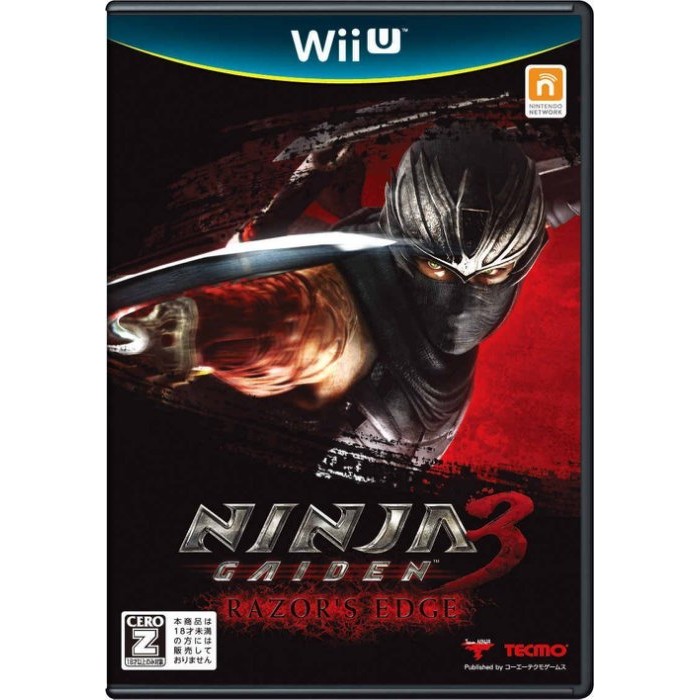 Wii U　忍者外傳 3 利刃邊緣 (Ninja Gaiden 3: Razer's Edge)　純日版 全新品