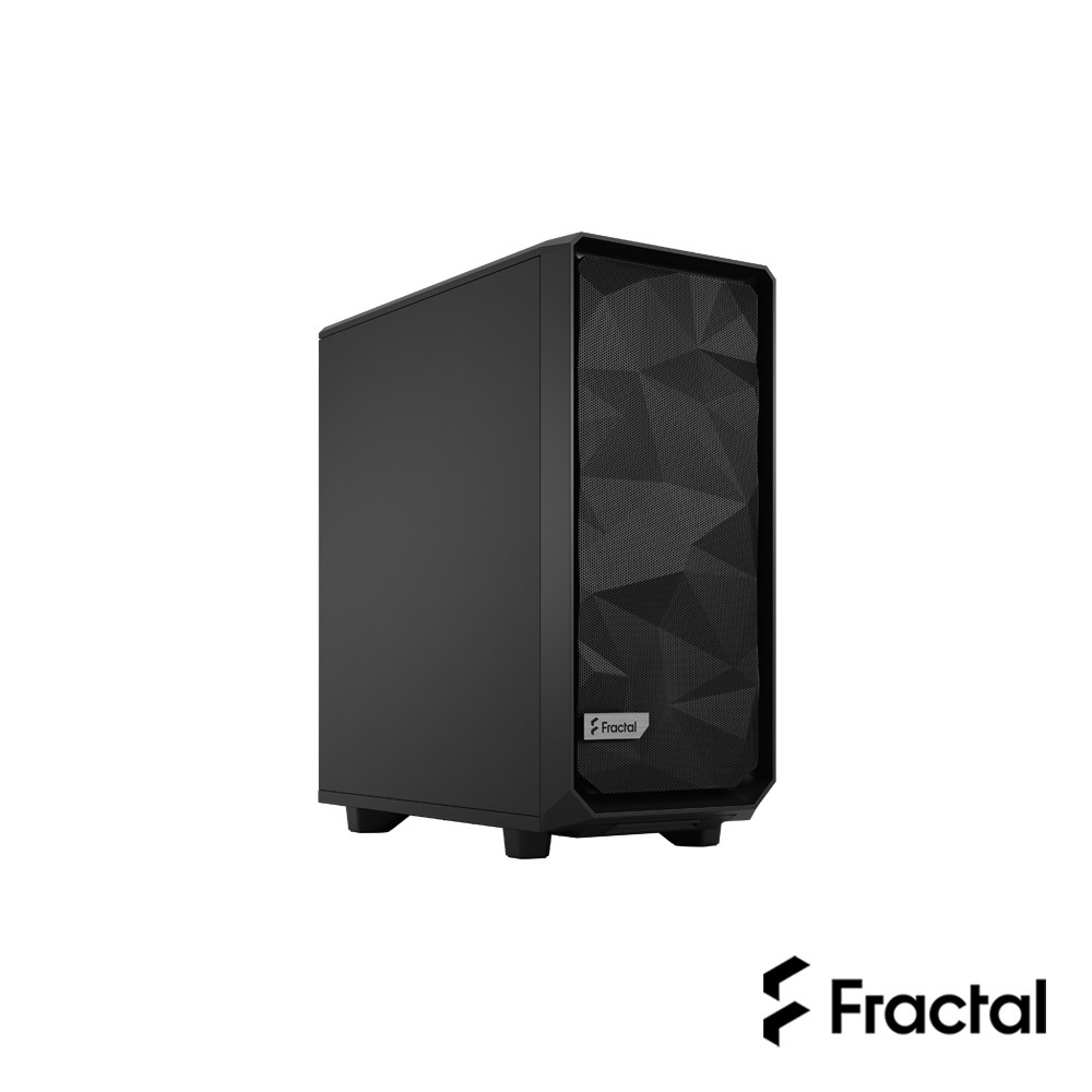 Fractal Design Meshify 2 Compact Black Solid 機殼 靜音版 黑色 官方旗艦館