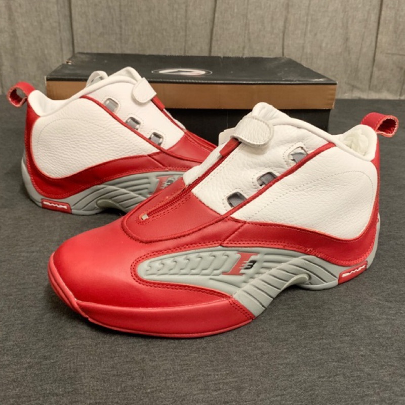 現貨REEBOK ANSWER IV 紅白配色 US9.5